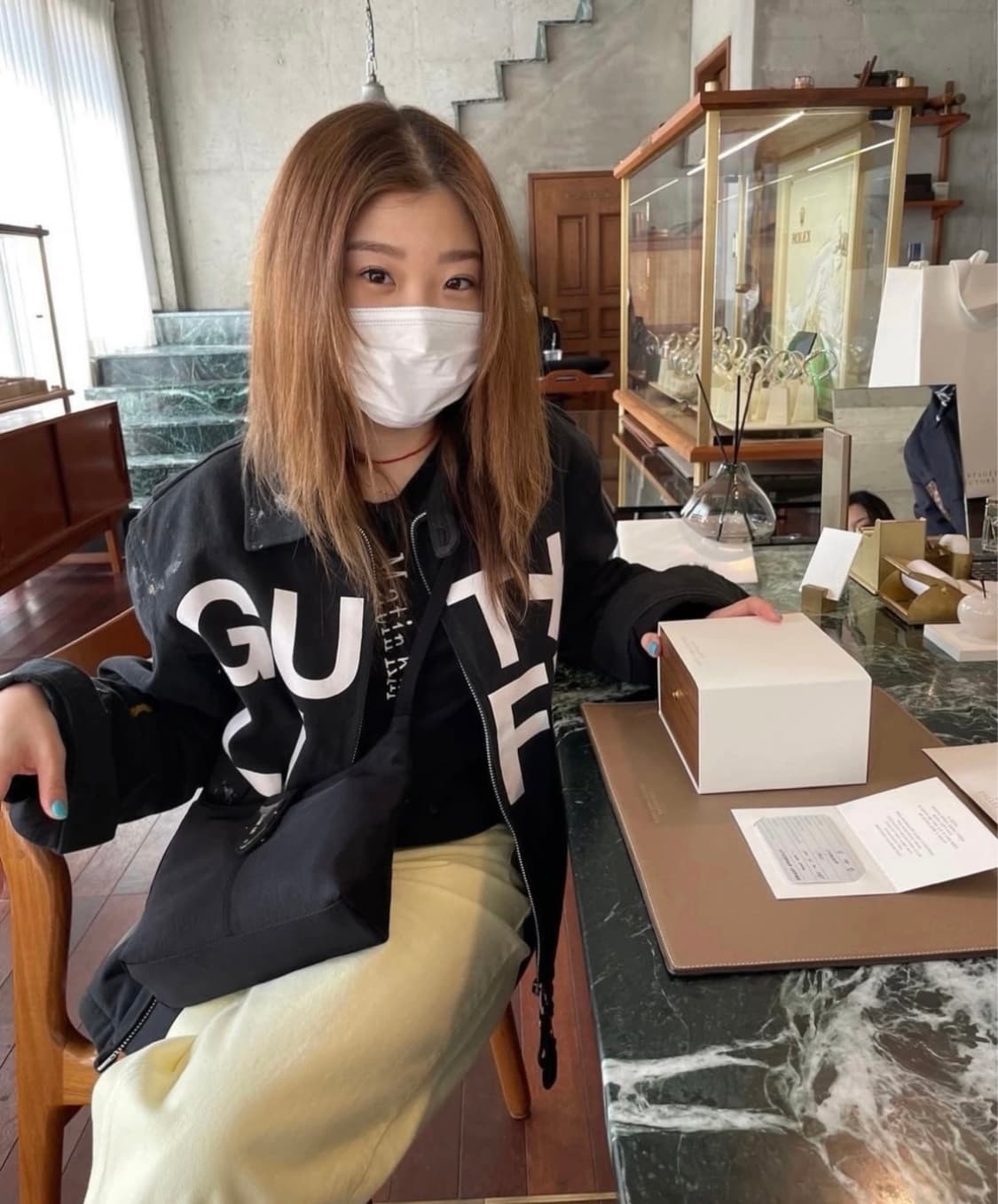 새상품)마뗑킴 레몬 베이지 데님 팬츠 청바지 다이닛 deinet 바지 상품이미지2