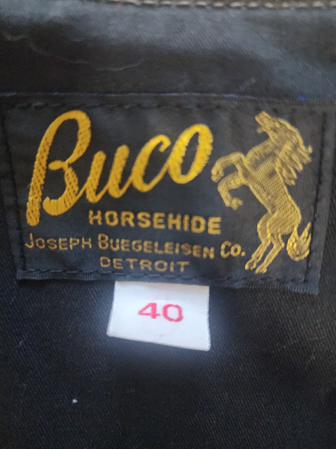 리얼 맥코이 부코 레더 베스트 40 상품이미지2