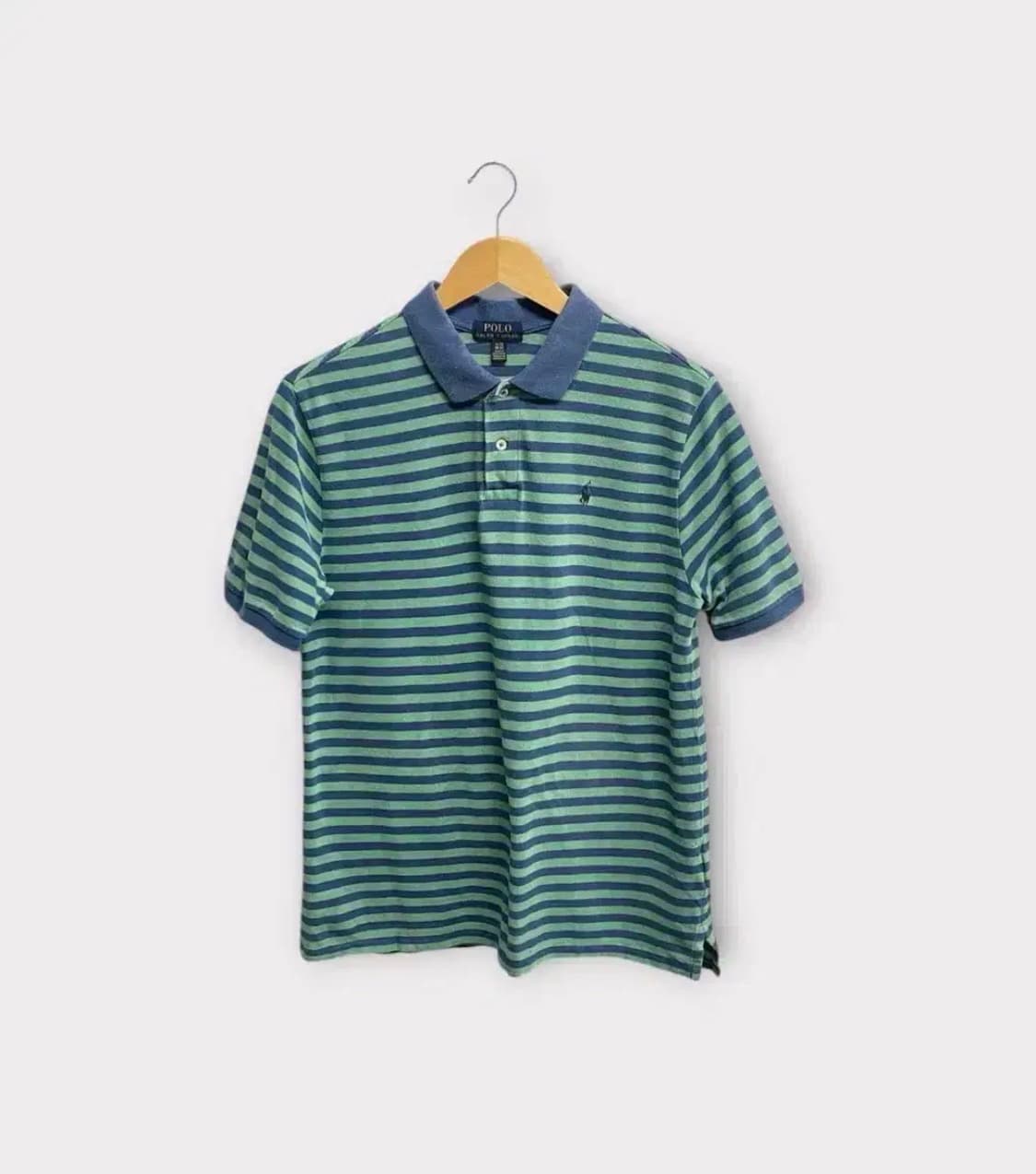 폴로 민트 스트라이프 PK 반팔티 S 상품이미지1