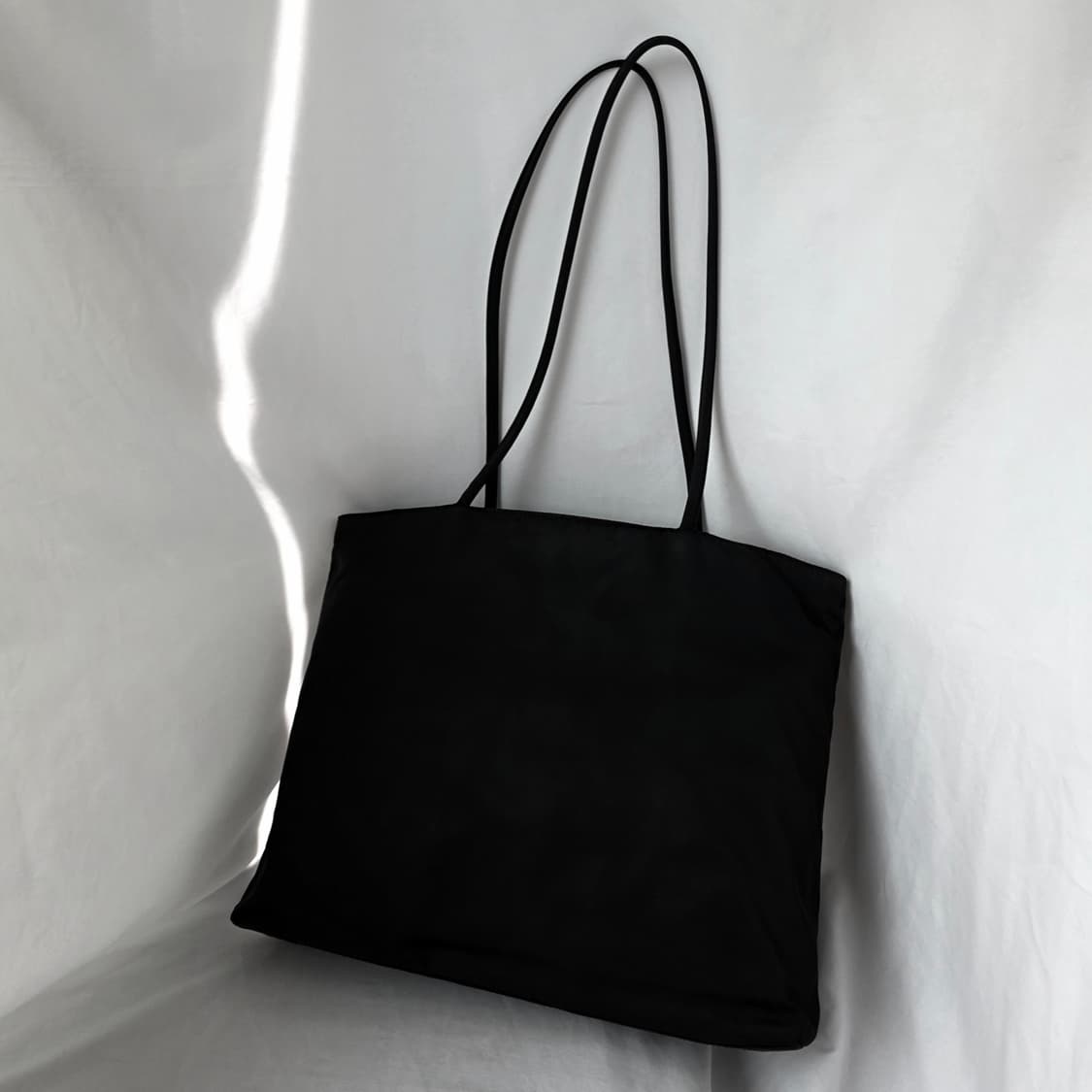 [정품 PRADA] 프라다 긴줄 나일론 숄더백 쇼퍼백 라지 상품이미지2