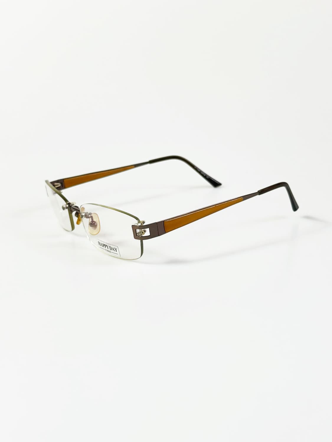 HAPPY DAY PARIS 무테 스퀘어 메탈 빈티지 안경 상품이미지3