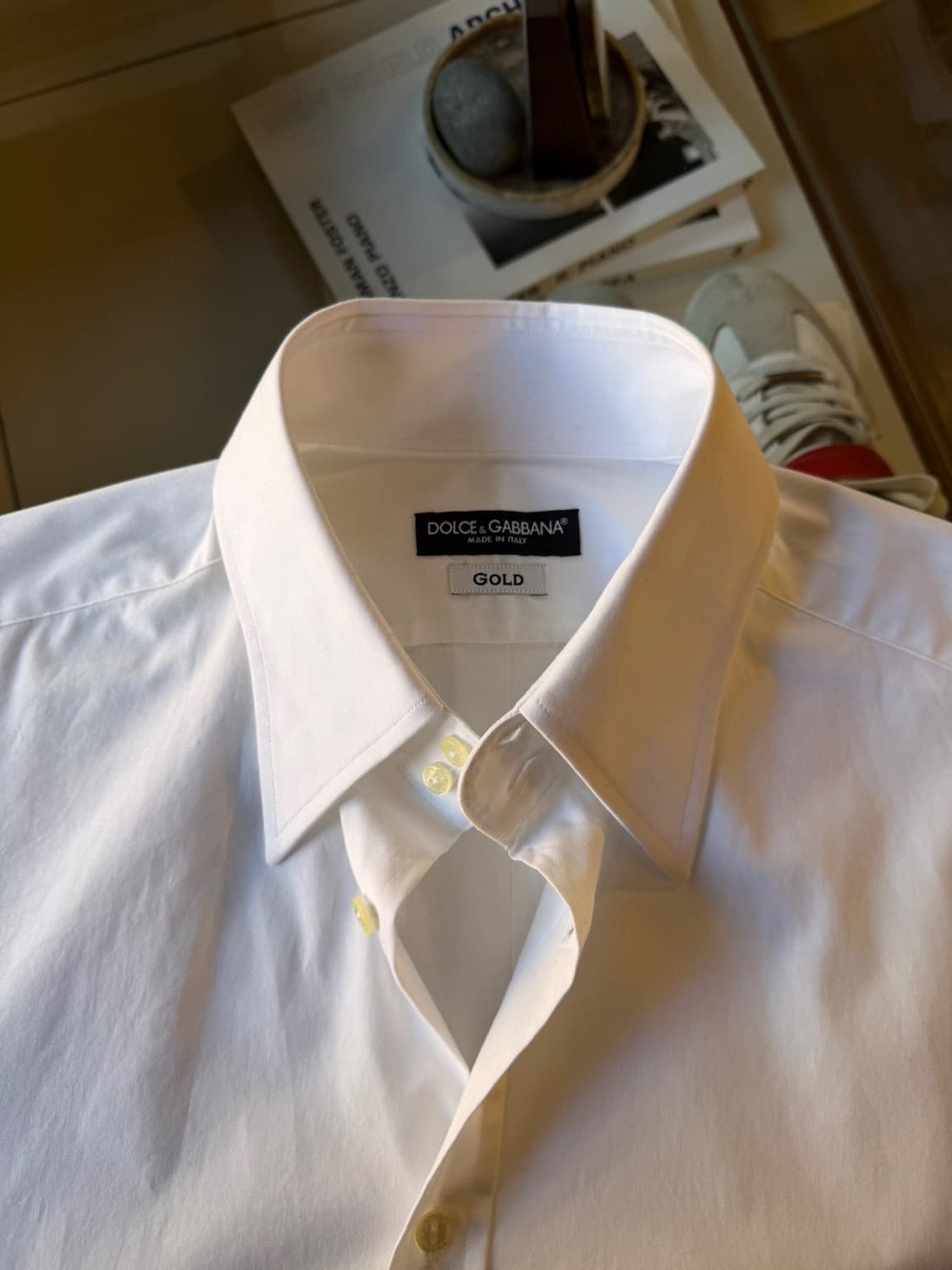 돌체앤가바나 GOLD 드레스 셔츠 100 상품이미지7