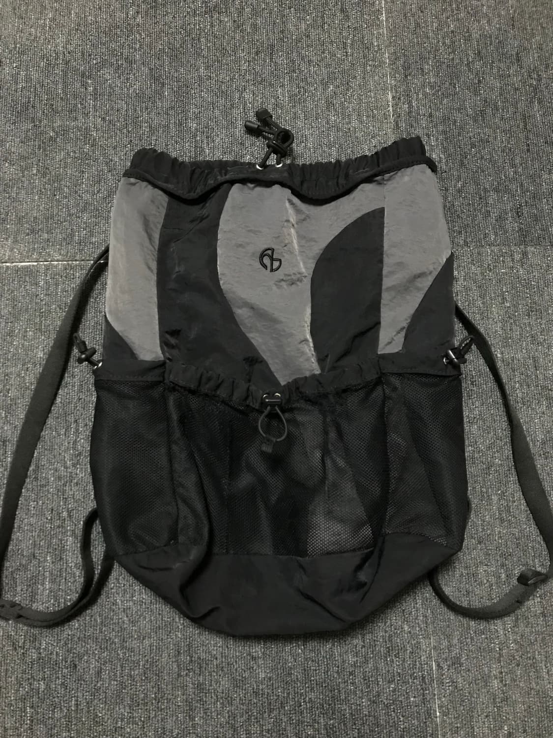 노매뉴얼 C.B STRING BAG - CHARCOAL 상품이미지2