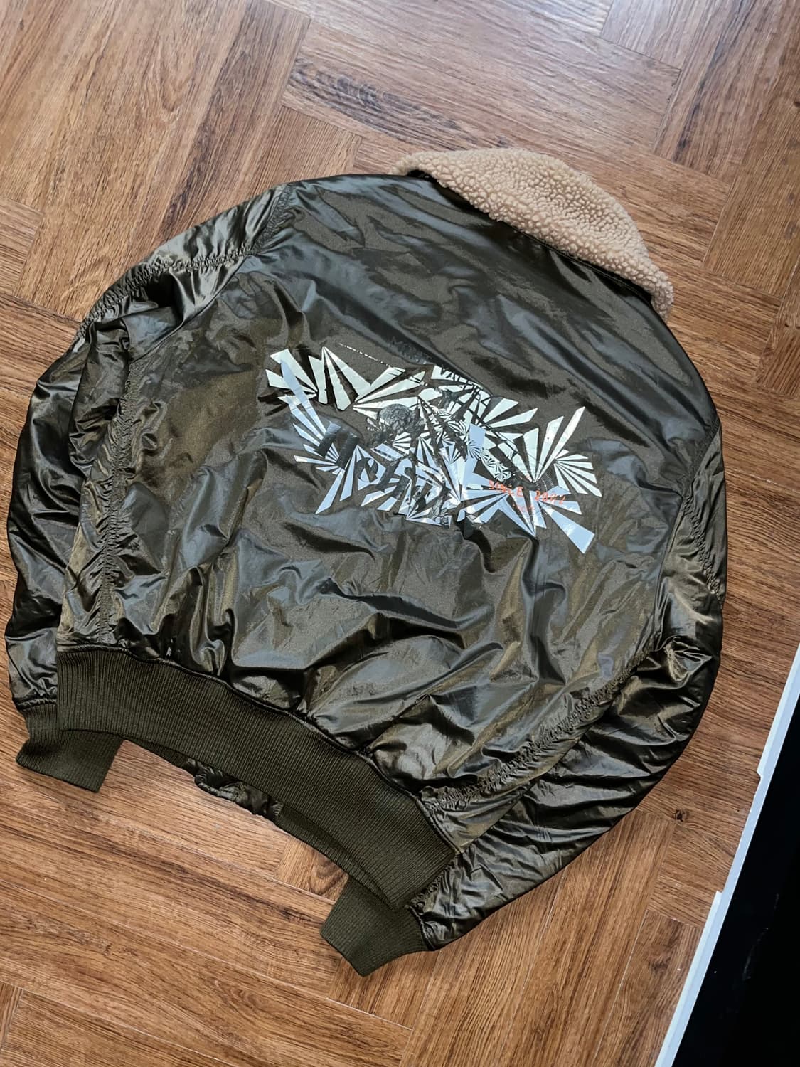 EXR 패치 항공점퍼 상품이미지2