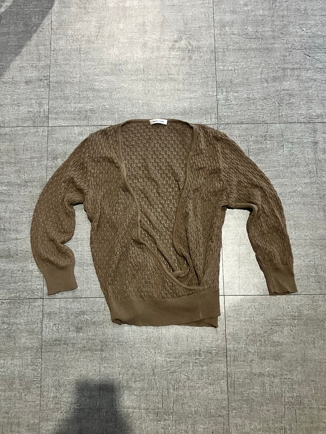 일본빈티지 Stylecom 하구미모리걸 달천깔페어리 썸머 랩가디건 상품이미지1