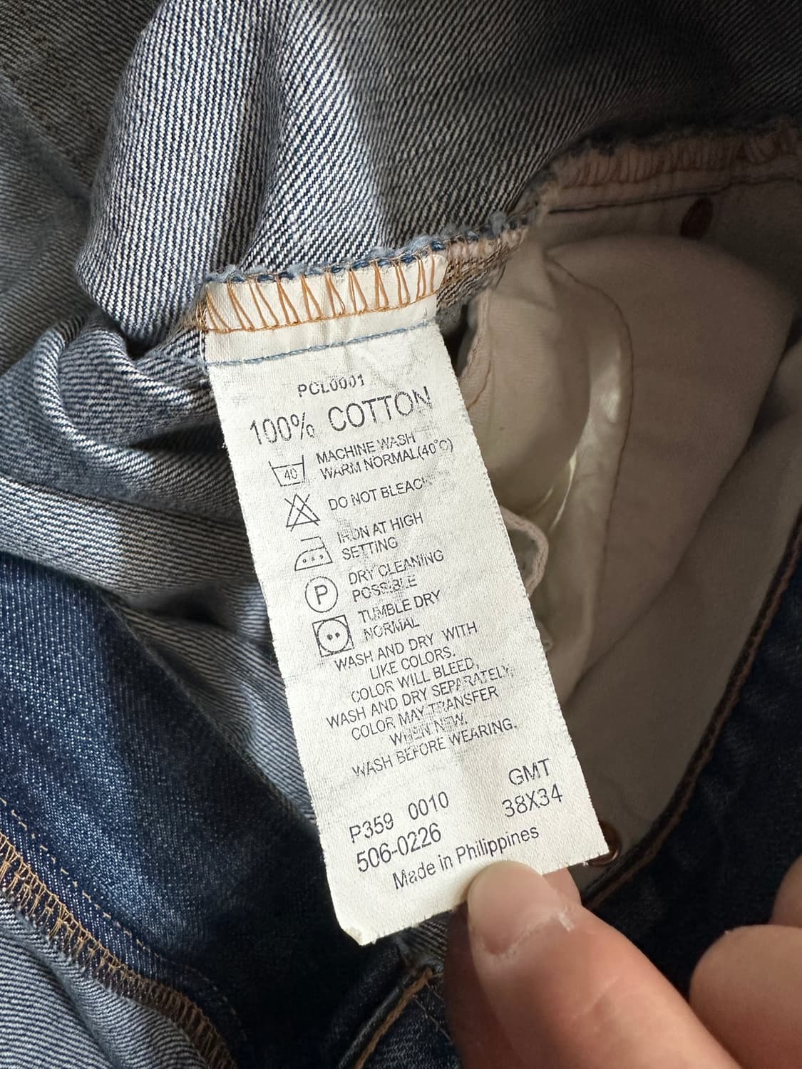 00s Levi’s 506 Regular Fit Denim Pants 상품이미지6