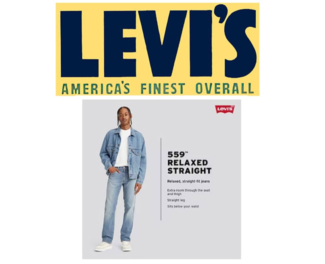 levis 리바이스 559 릴렉시드 스트레이트핏 33 상품이미지10