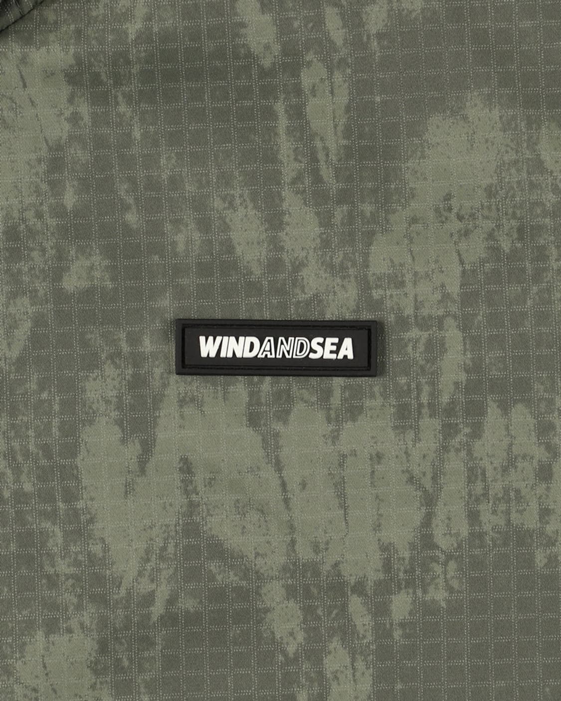Wind and sea big logo shell parka 상품이미지7