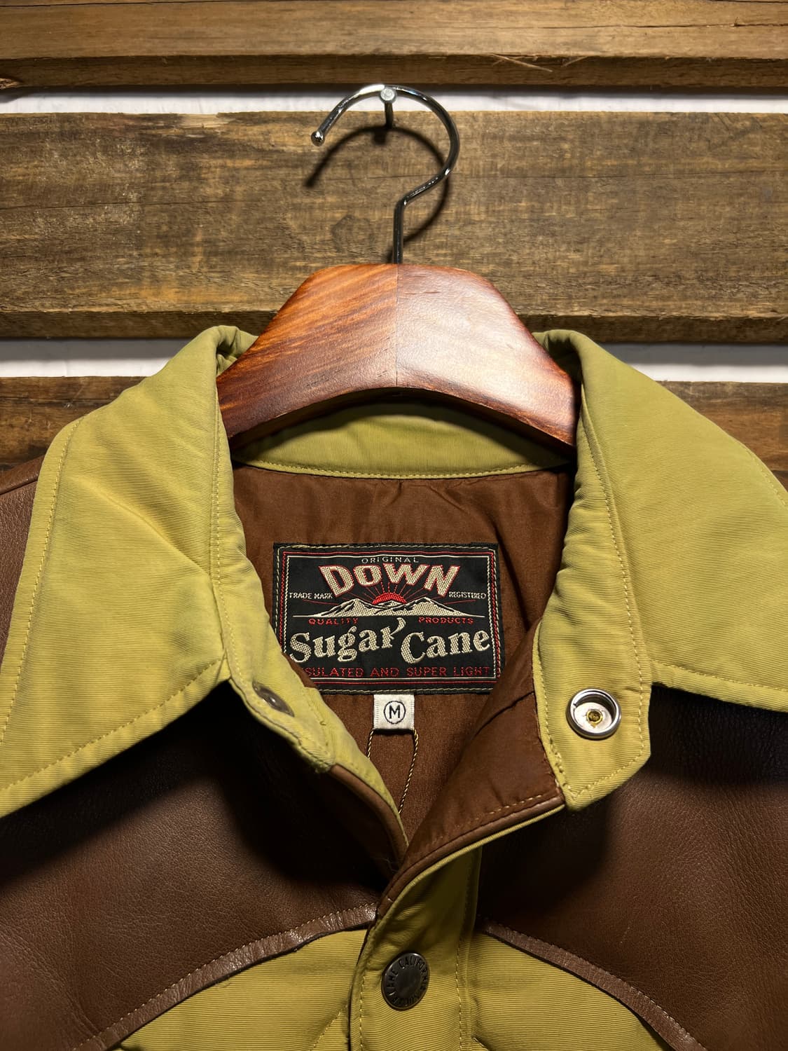 [M]슈가케인 요크 퀼팅 다운 패딩 상품이미지2