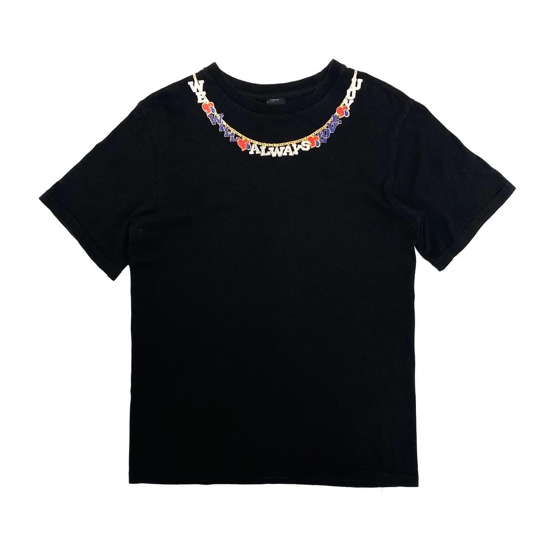 넘버나인 2003ss 아카이브 체인 프린팅 반팔 티셔츠 상품이미지1