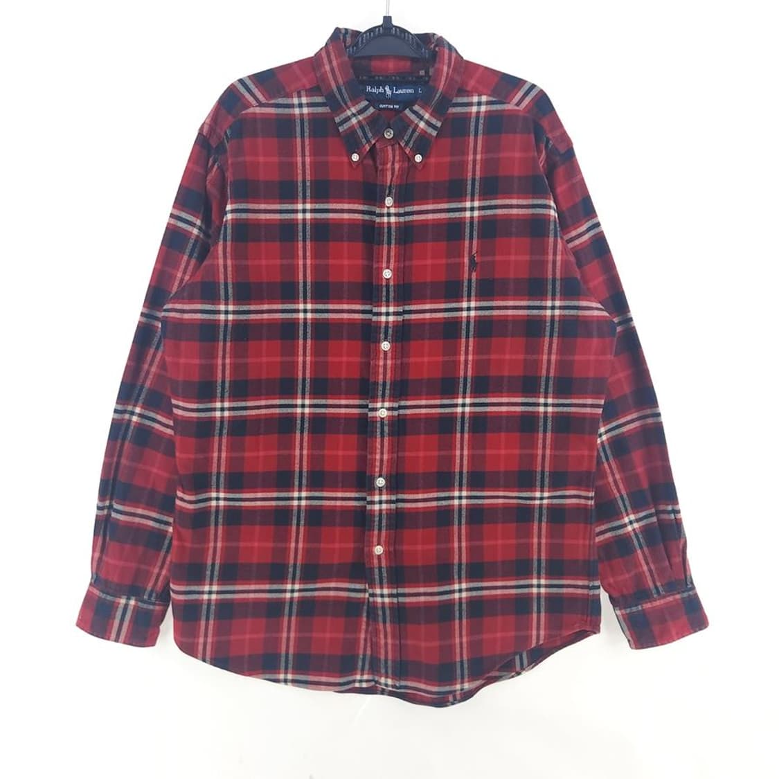 [남L]폴로랄프로렌 00'S 헤비코튼 체크 셔츠[Y5C-235] 상품이미지1