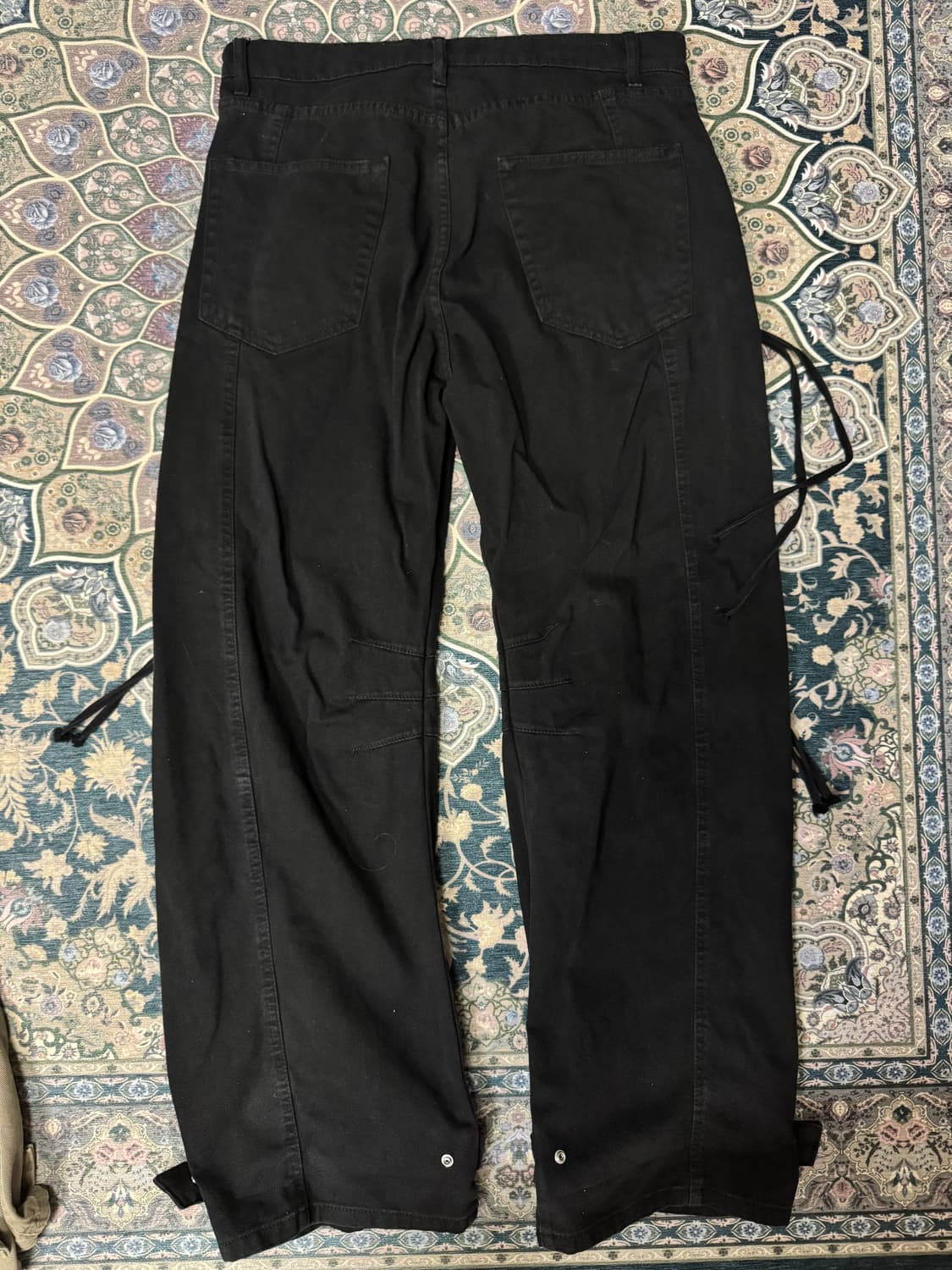 자라 유틸리티 포켓 팬츠 블랙 KR 34 EU 44 상품이미지3