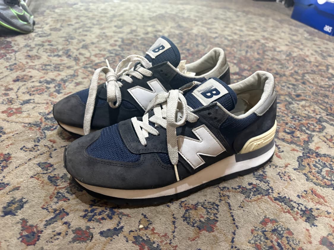 [250사이즈] 990v1 네이비 상품이미지1