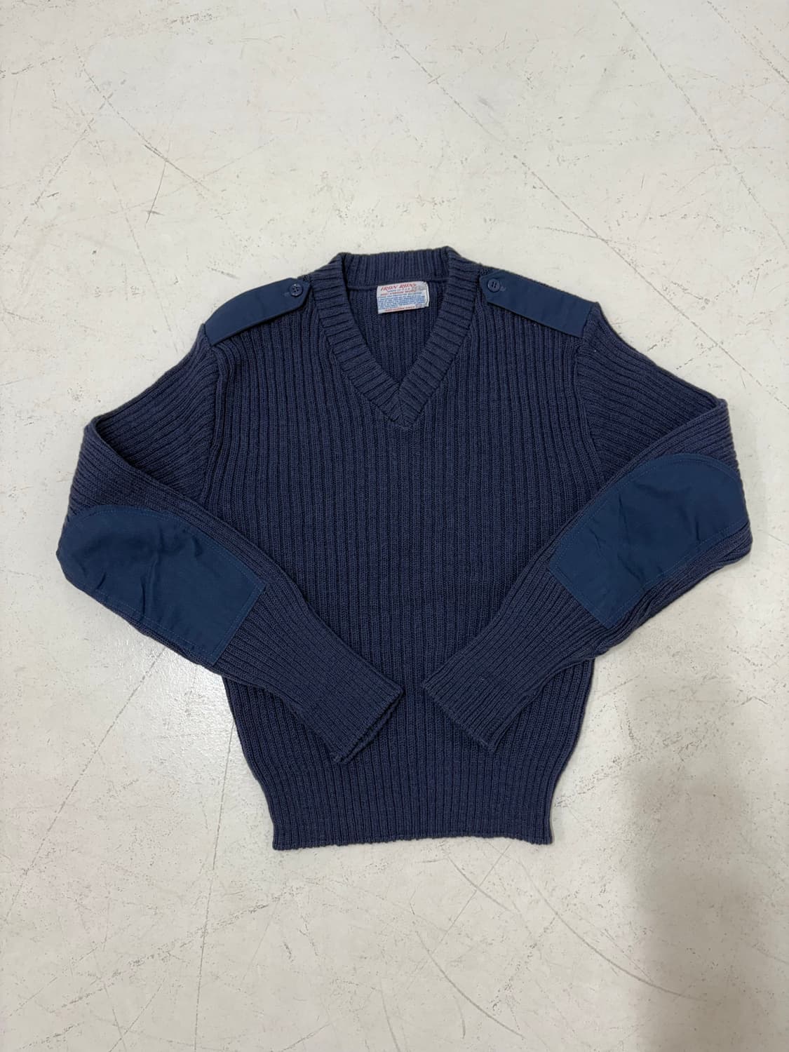 80‘s USAF Iron Run Wool sweater. 상품이미지1