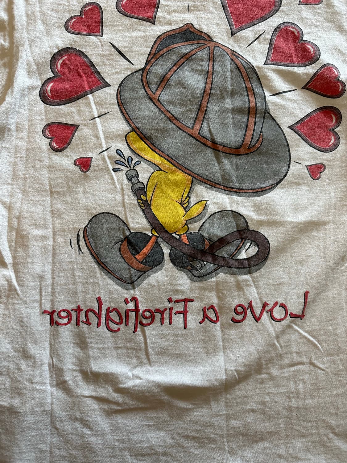 90s Looney Tunes "Love a Firefighter  상품이미지10