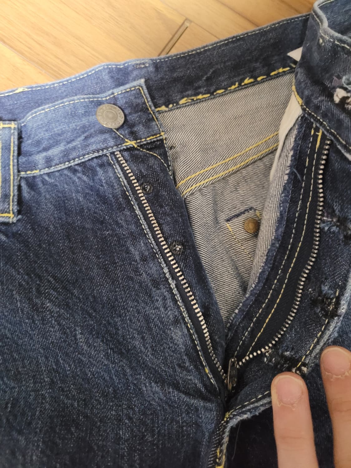 JP STUDIO D'ARTISAN SELVEDGE DENIM
PANTS 상품이미지9