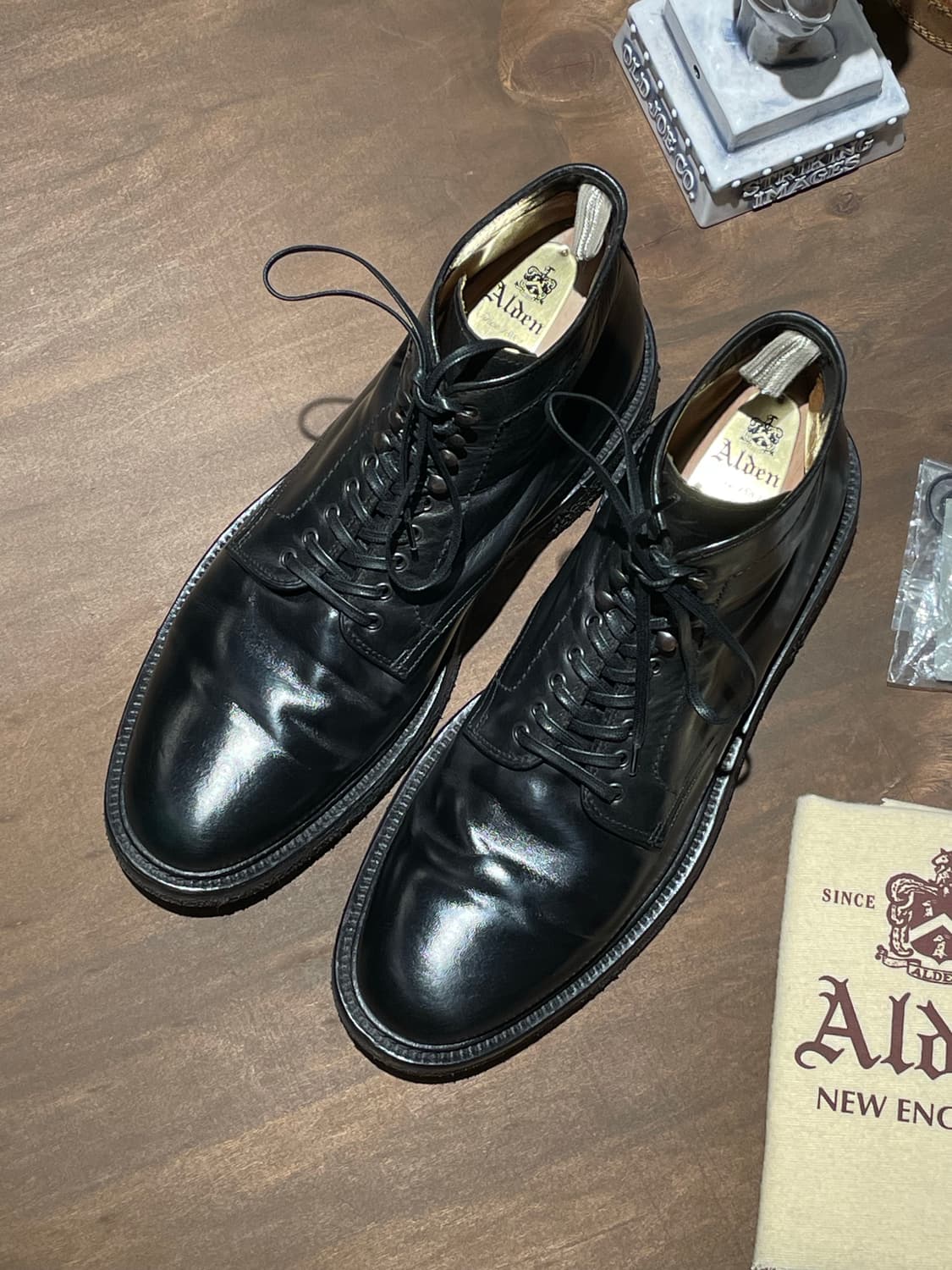 오피치네 크리아티베 아나토미아 부츠 판매 알든 rrl 상품이미지4