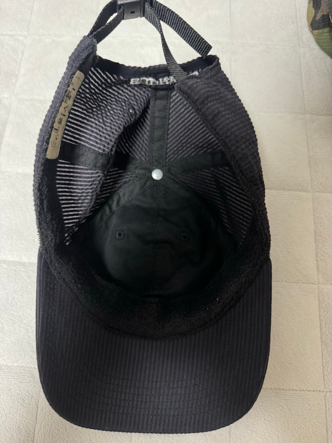 슈프림 시어서커 S로고 6패널 볼캡 블랩 상품이미지3