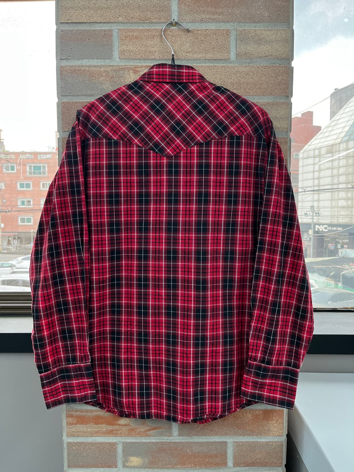 랭글러 웨스턴 체크 셔츠 상품이미지8