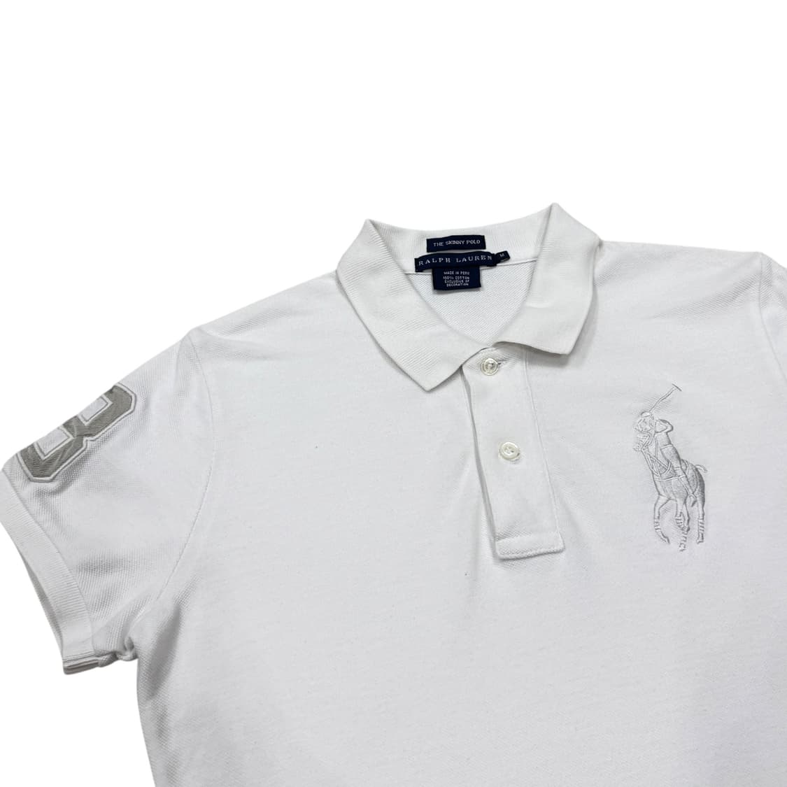 폴로 랄프로렌 여성 빅포니 PK 카라 반팔티 화이트 M 상품이미지2