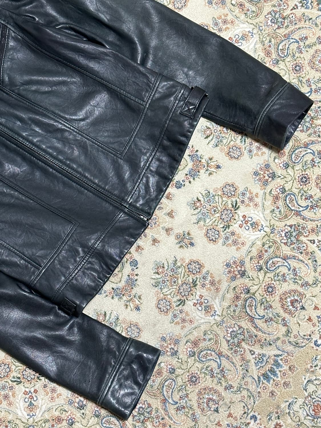 빈티지 양가죽 라이더 재킷 상품이미지5