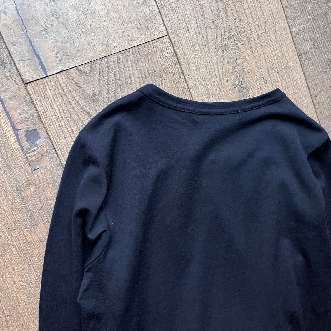 Velour Ribbon Docking Long Sleeve 상품이미지7