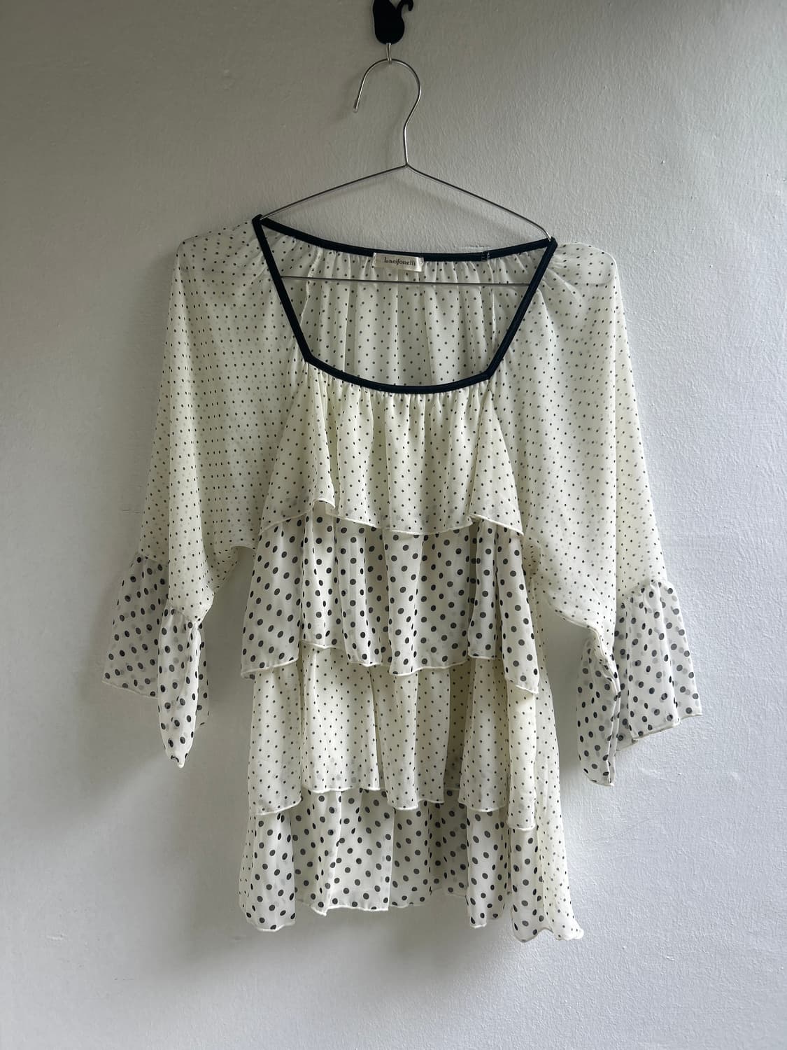 땡땡이 블라우스  상품이미지1