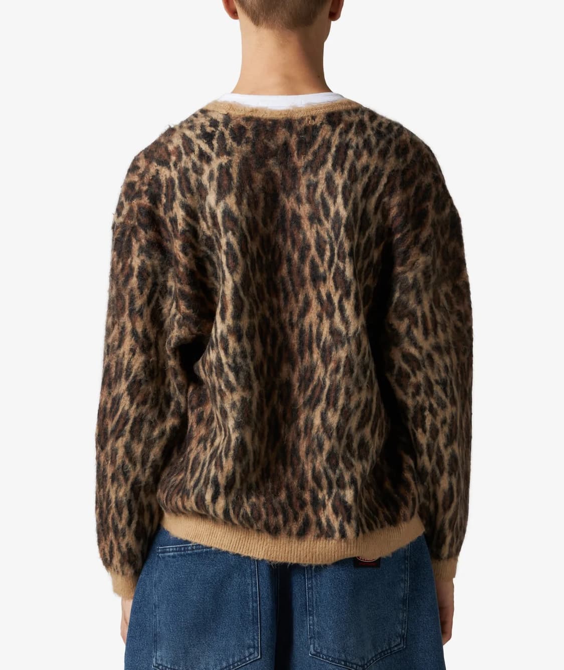 세인트 미카엘 모헤어 레오파드 가디건 상품이미지2