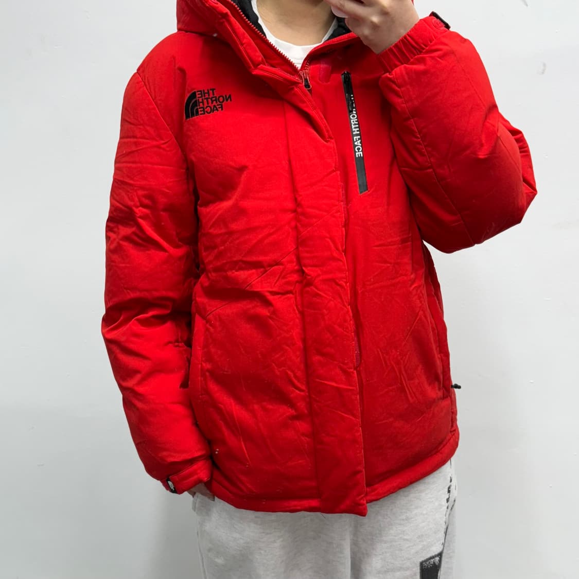 [XL] 노스페이스 레드 패딩점퍼 상품이미지2