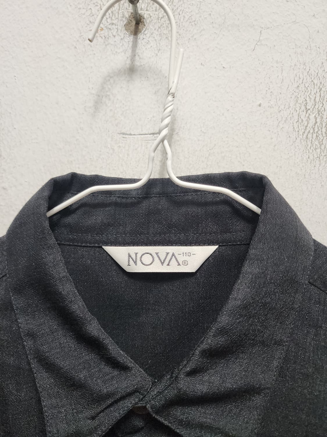 NOVA 자수디테일 반팔셔츠 상품이미지5