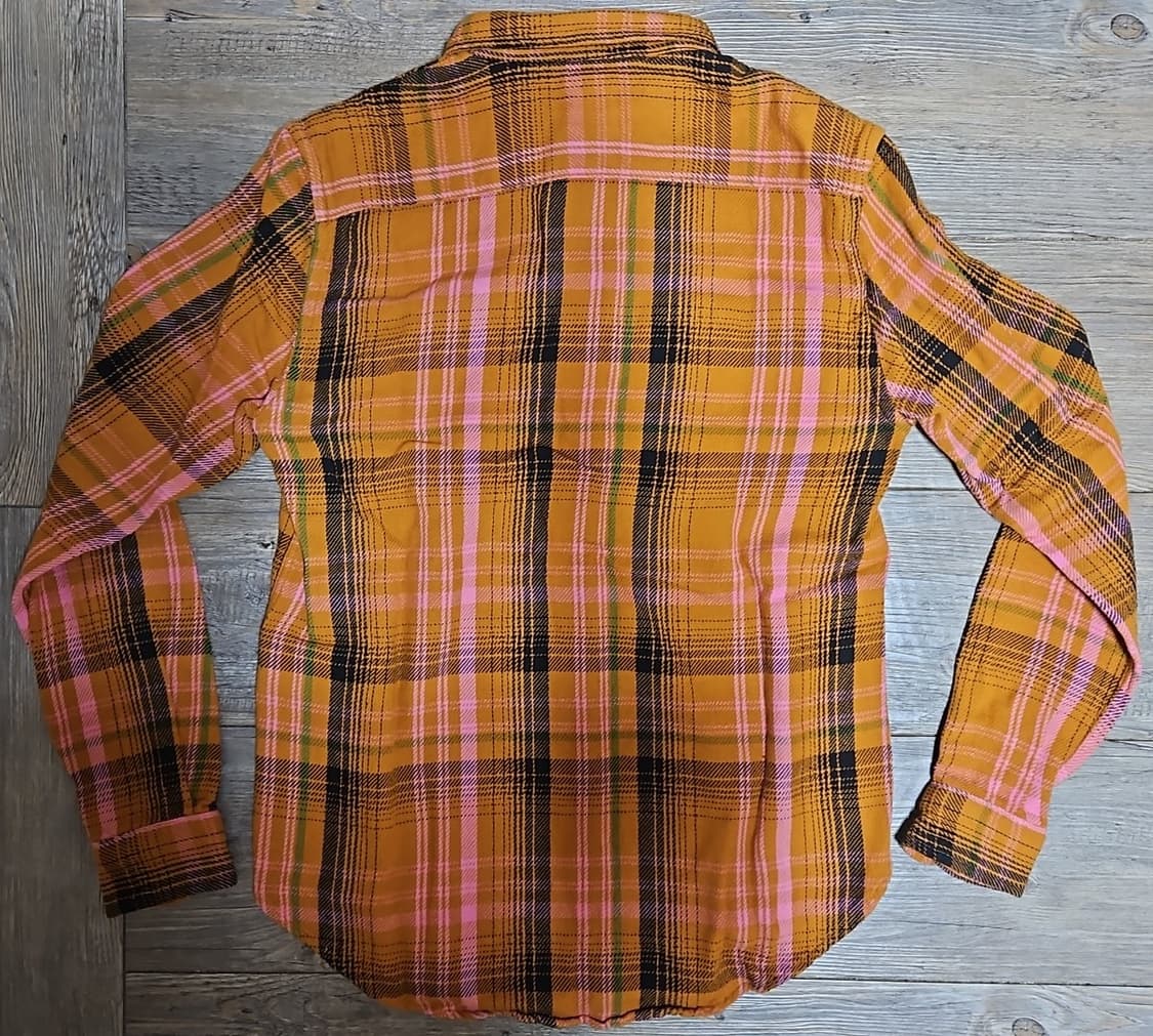 리바이스 LVC 1950's 숏혼 플란넬 셔츠 피넛 멀티 S 상품이미지2