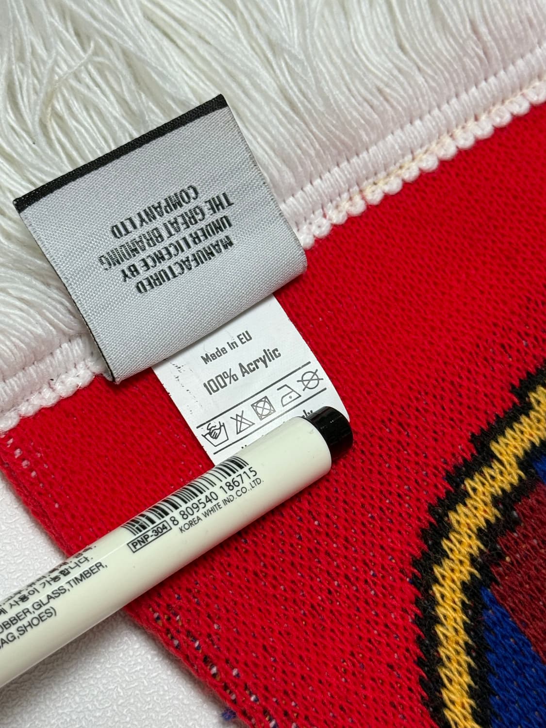 made in EU 챔피언스리그 머플러 바르셀로나 토트넘 상품이미지4