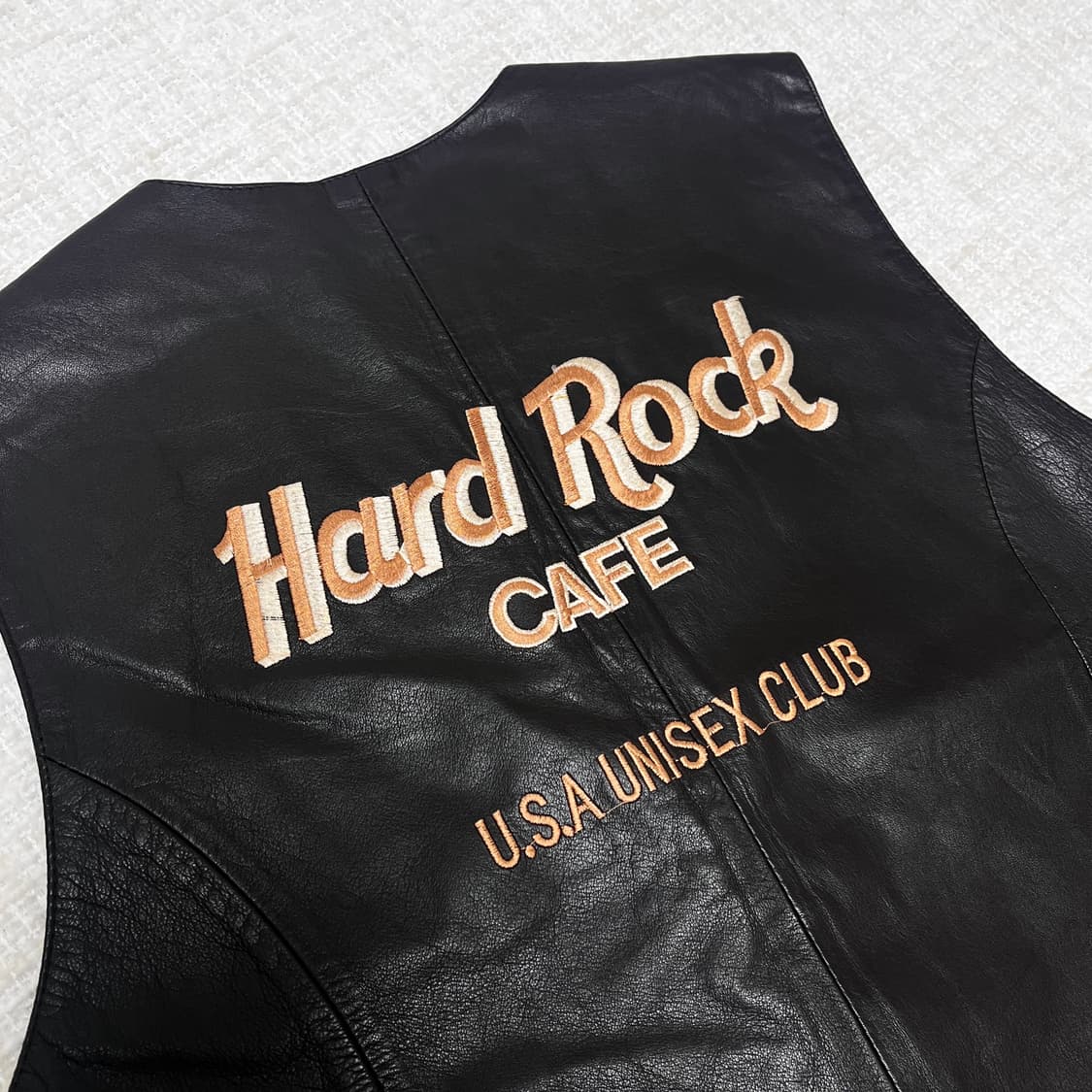 Hard Rock Cafe 가죽 조끼 하드락카페 상품이미지6