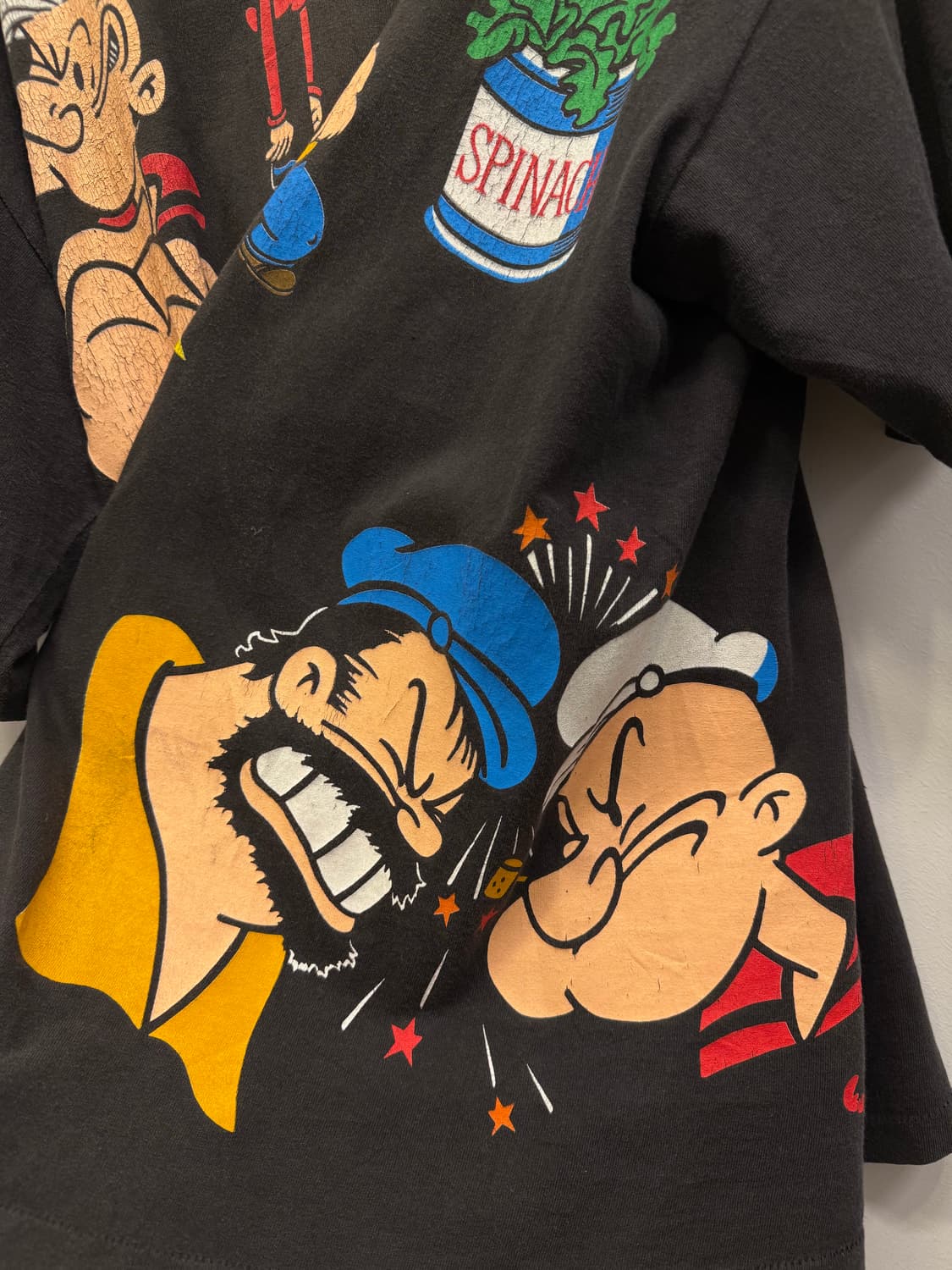 90s USA 빈티지 뽀빠이 반팔 티셔츠 상품이미지2