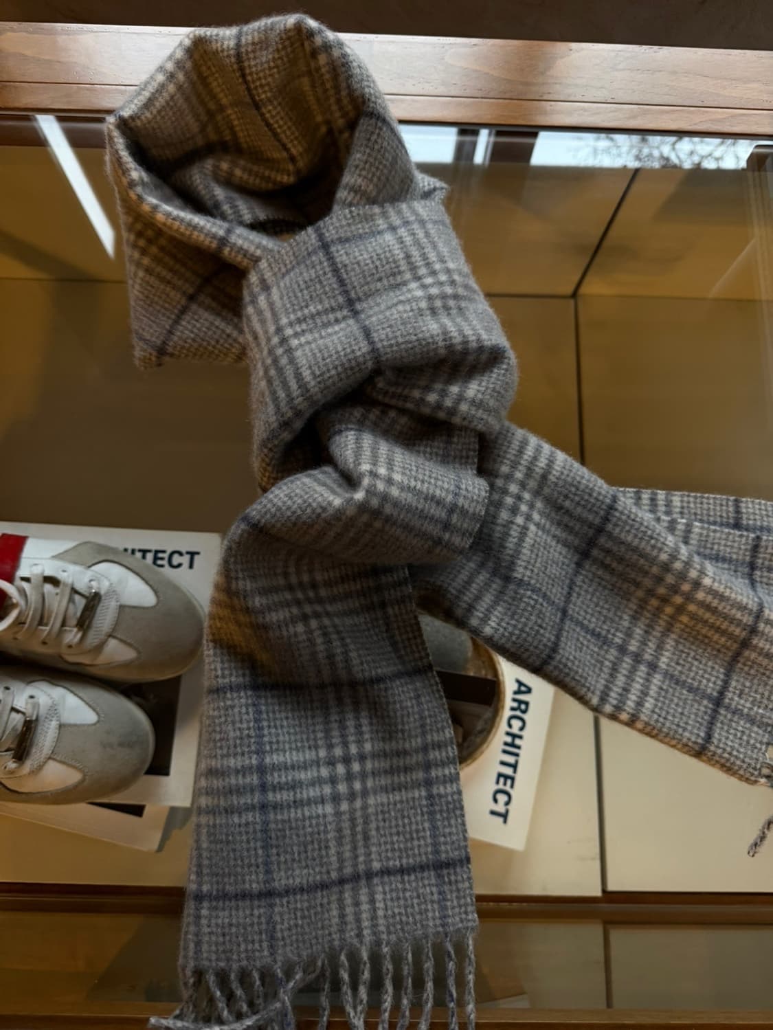 에릭 몬토나니 캐시미어 100% 머플러 상품이미지1