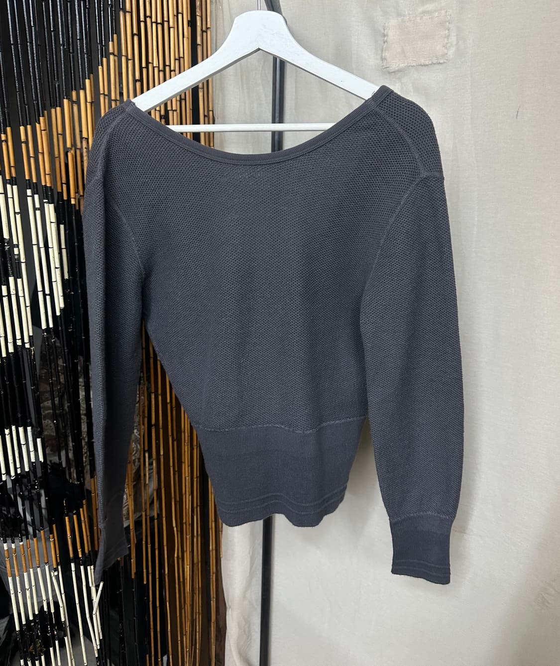 yoga wrap knit top 상품이미지3