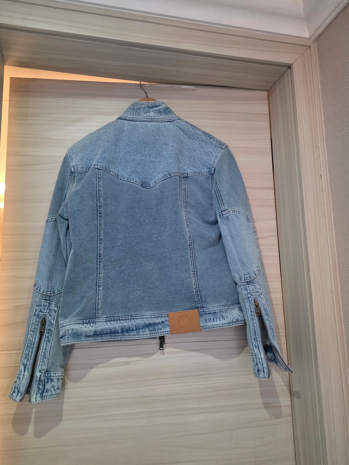 정품 마뗑킴 데님 자켓 상품이미지7
