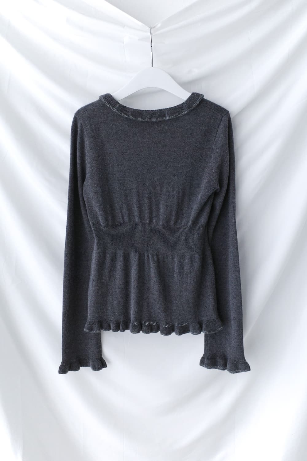 rose frill cardigun  상품이미지2