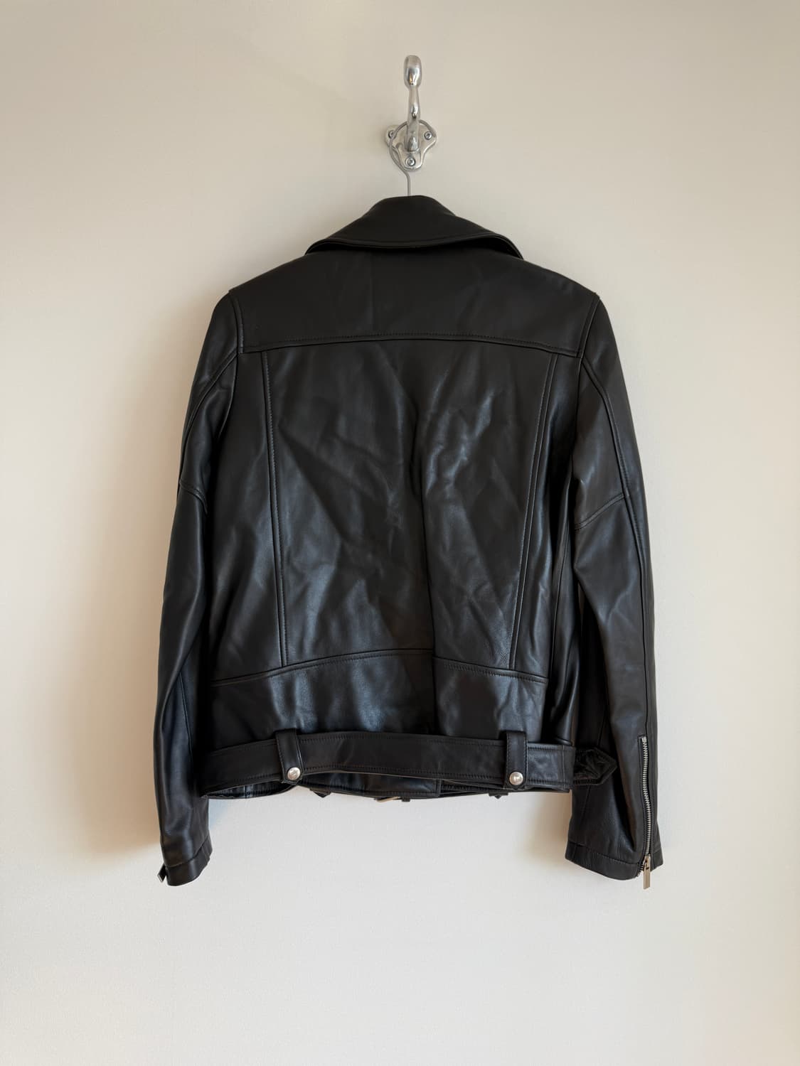 다바걸(D&B By DABAGIRL) 램스킨 레더 자켓 상품이미지4