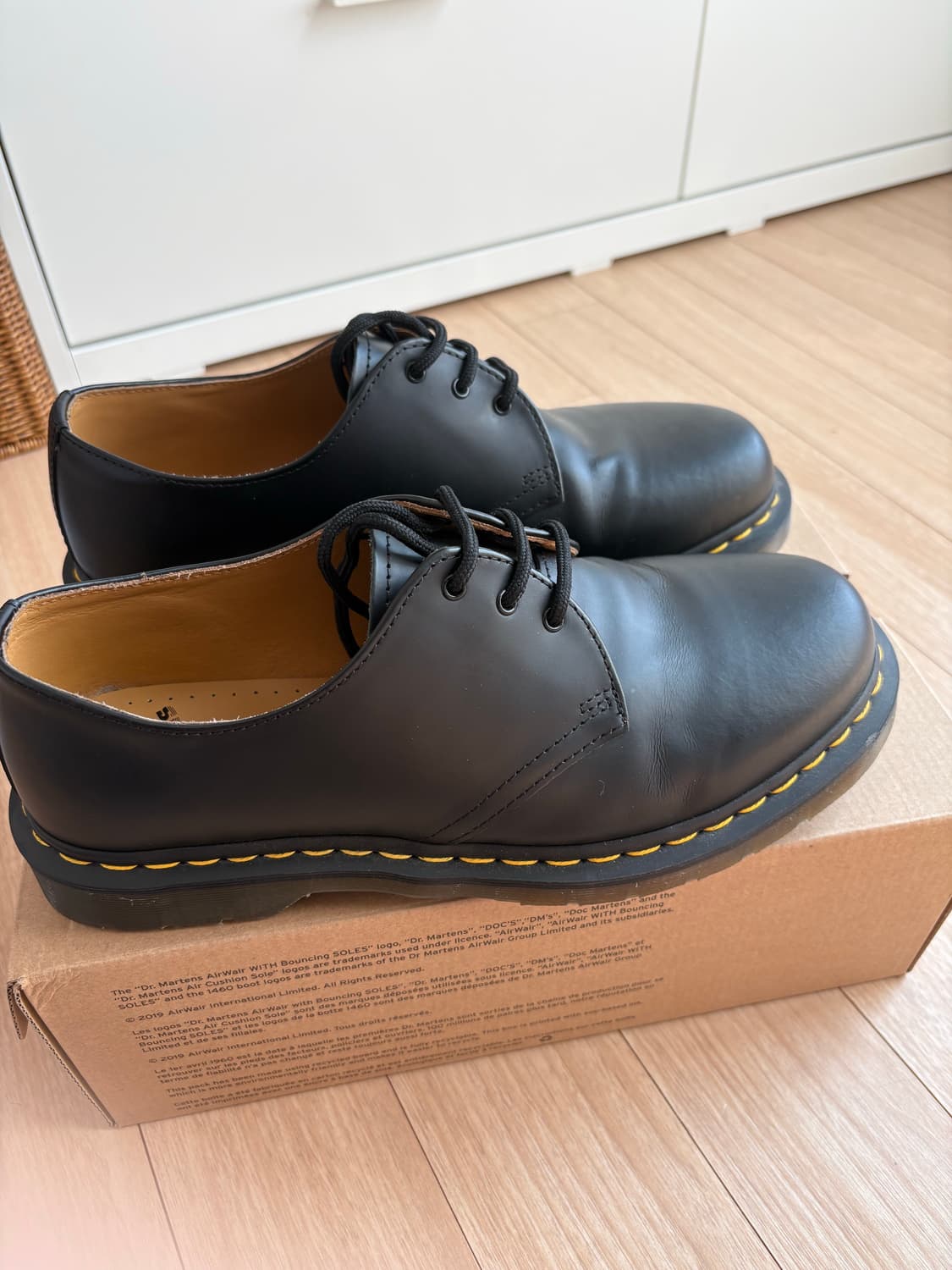 닥터마틴 1461 스무스 블랙 상품이미지4