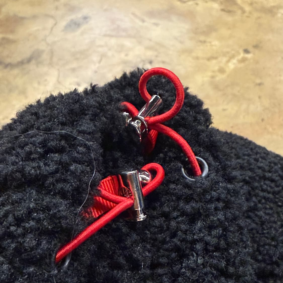 비비안웨스트우드 검빨 블랙 후리스 뽀글이 플리스  상품이미지8