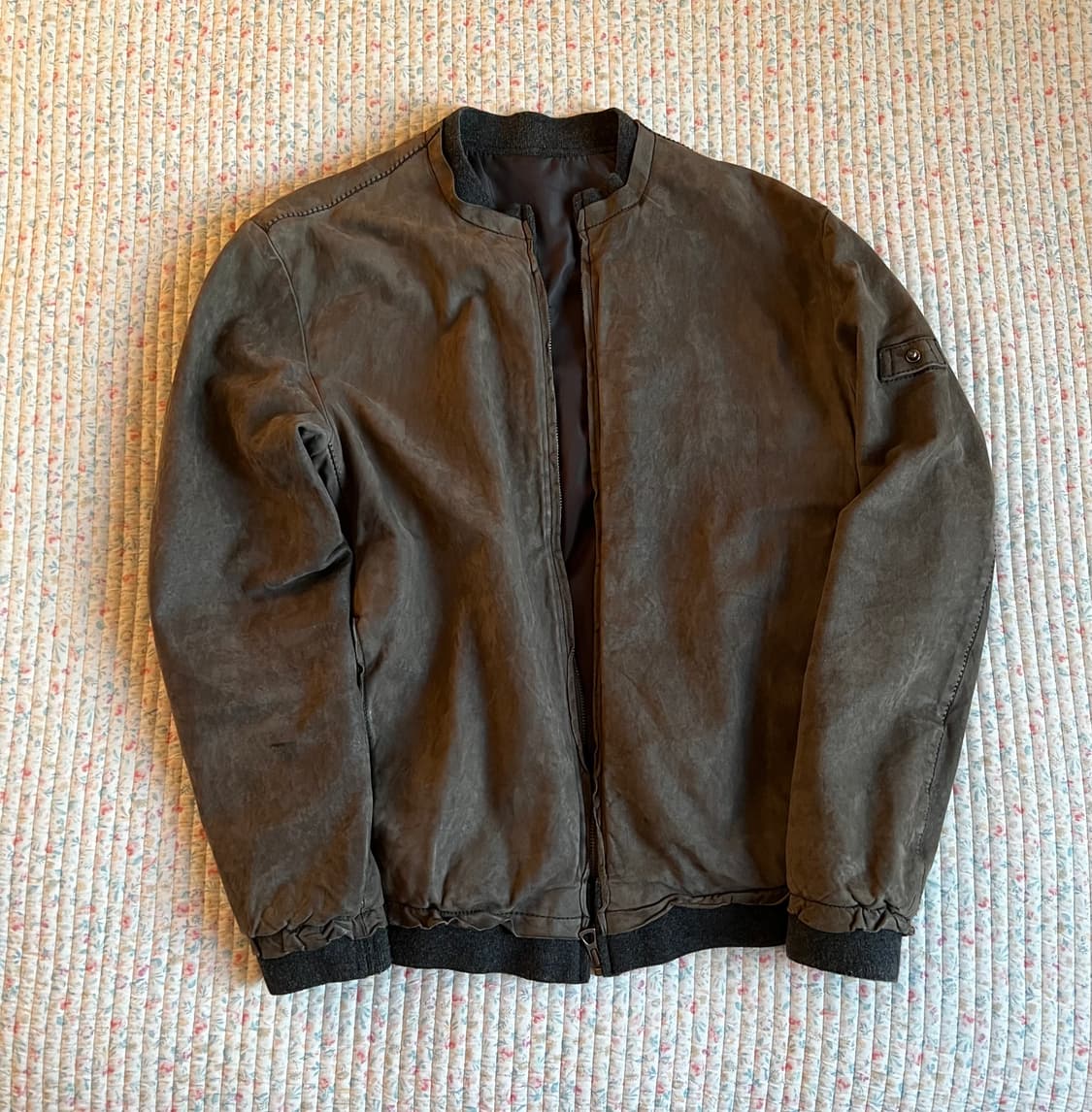 시리즈 누벅 램스킨 포데로사 집업 점퍼 레더 가죽 자켓 95 상품이미지2