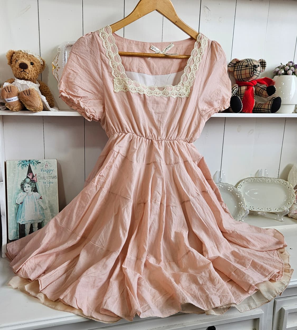 살롱 코튼 러블리 원피스  상품이미지2