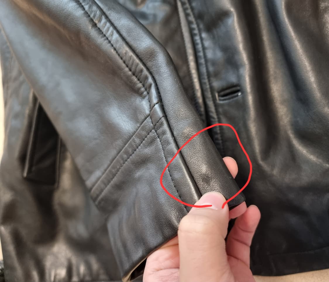 올드갭 올드 갭 old gap 레더 카코트 블랙 S 사이즈 상품이미지7