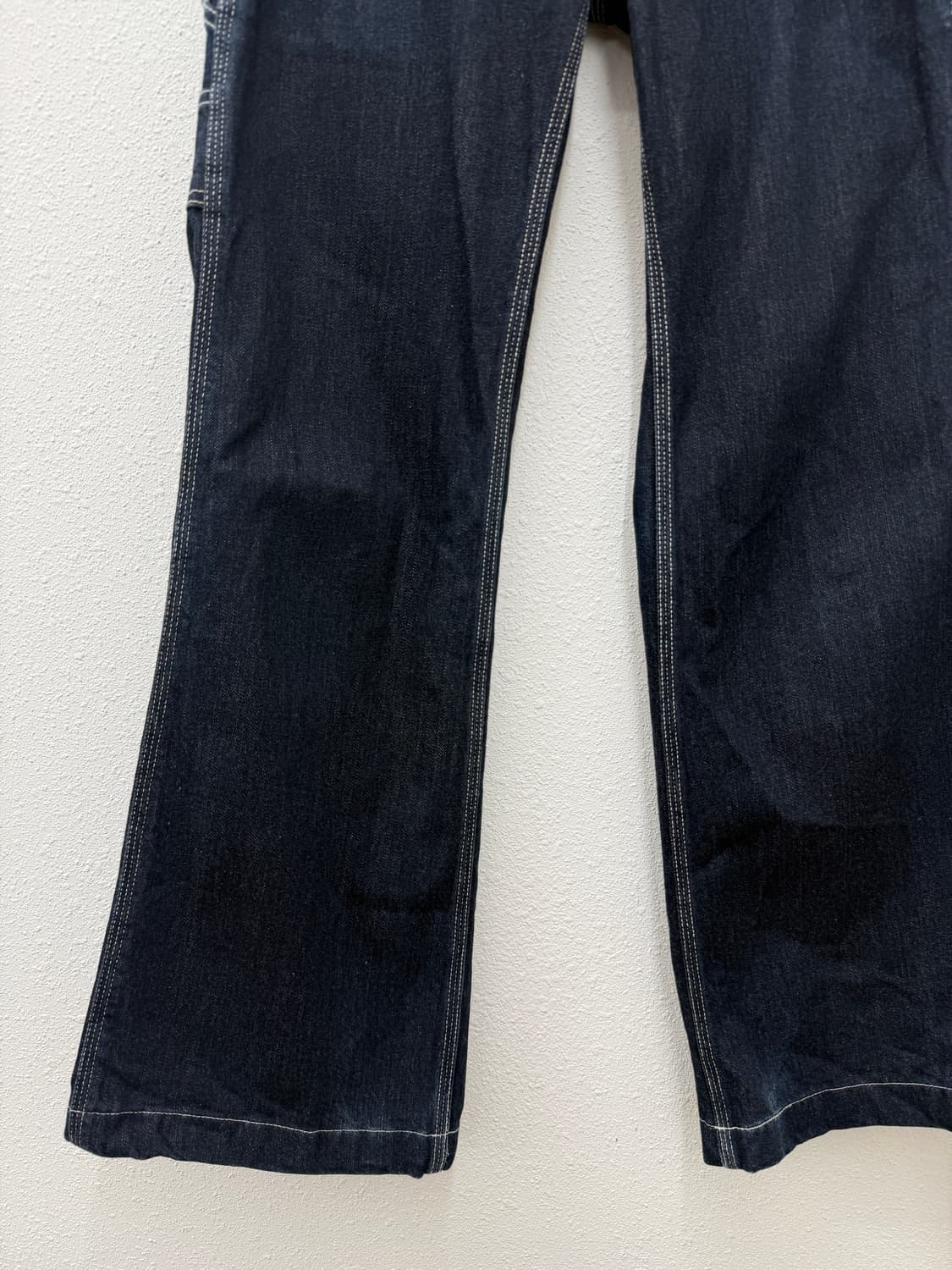 빈티지 Betty Smith 로우라이즈 부츠컷 와이드 데님 팬츠 상품이미지3