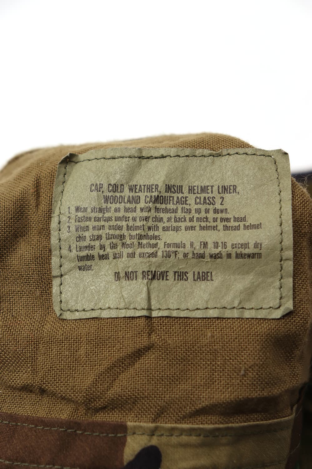 USA ARMY A급 96s 우드랜드 M65 카모플라쥬 size MR 상품이미지9