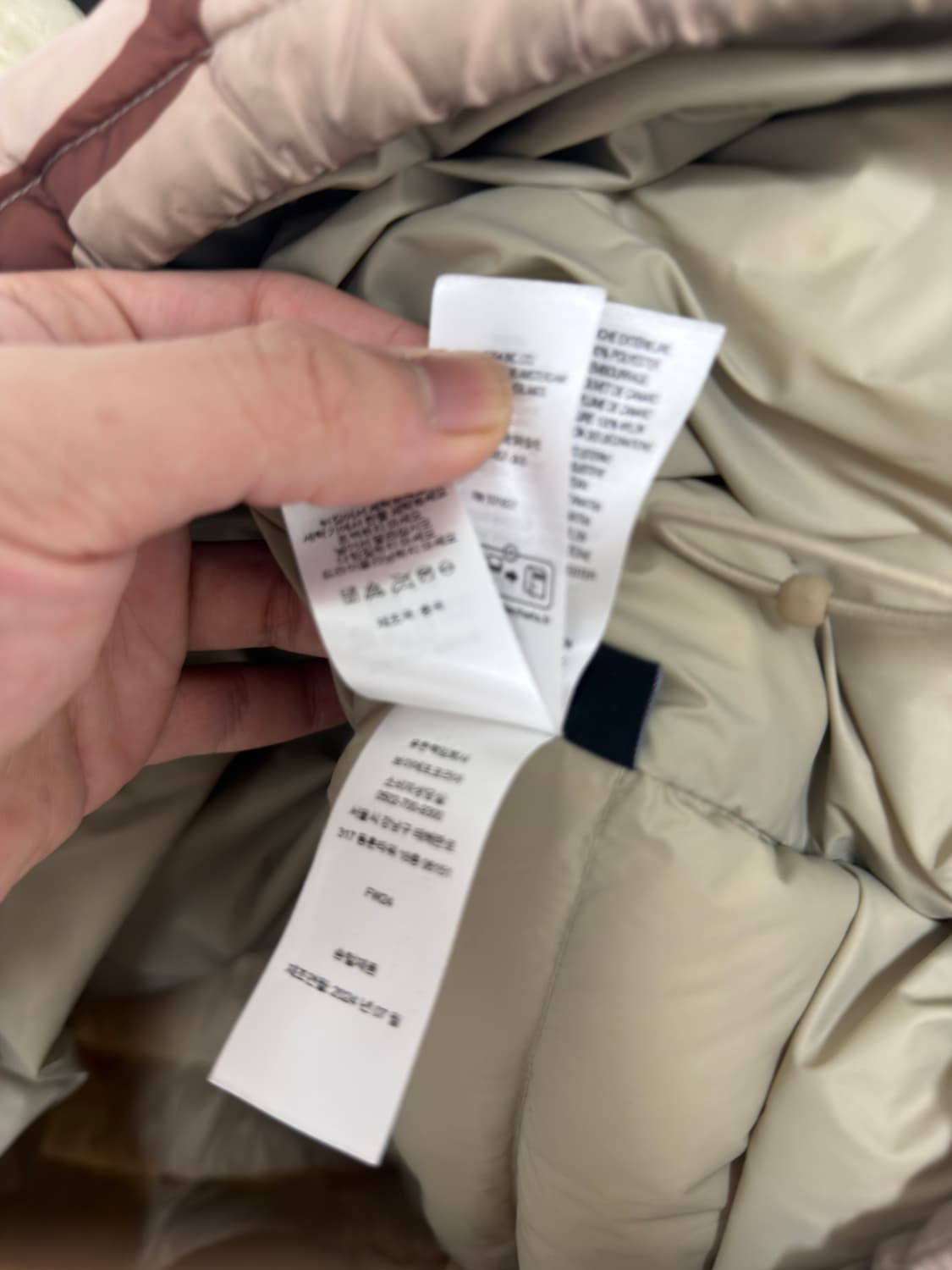 [ XL ] 슈프림 마이크로 다운 하프 집 경량패딩 데저트 카모 상품이미지6