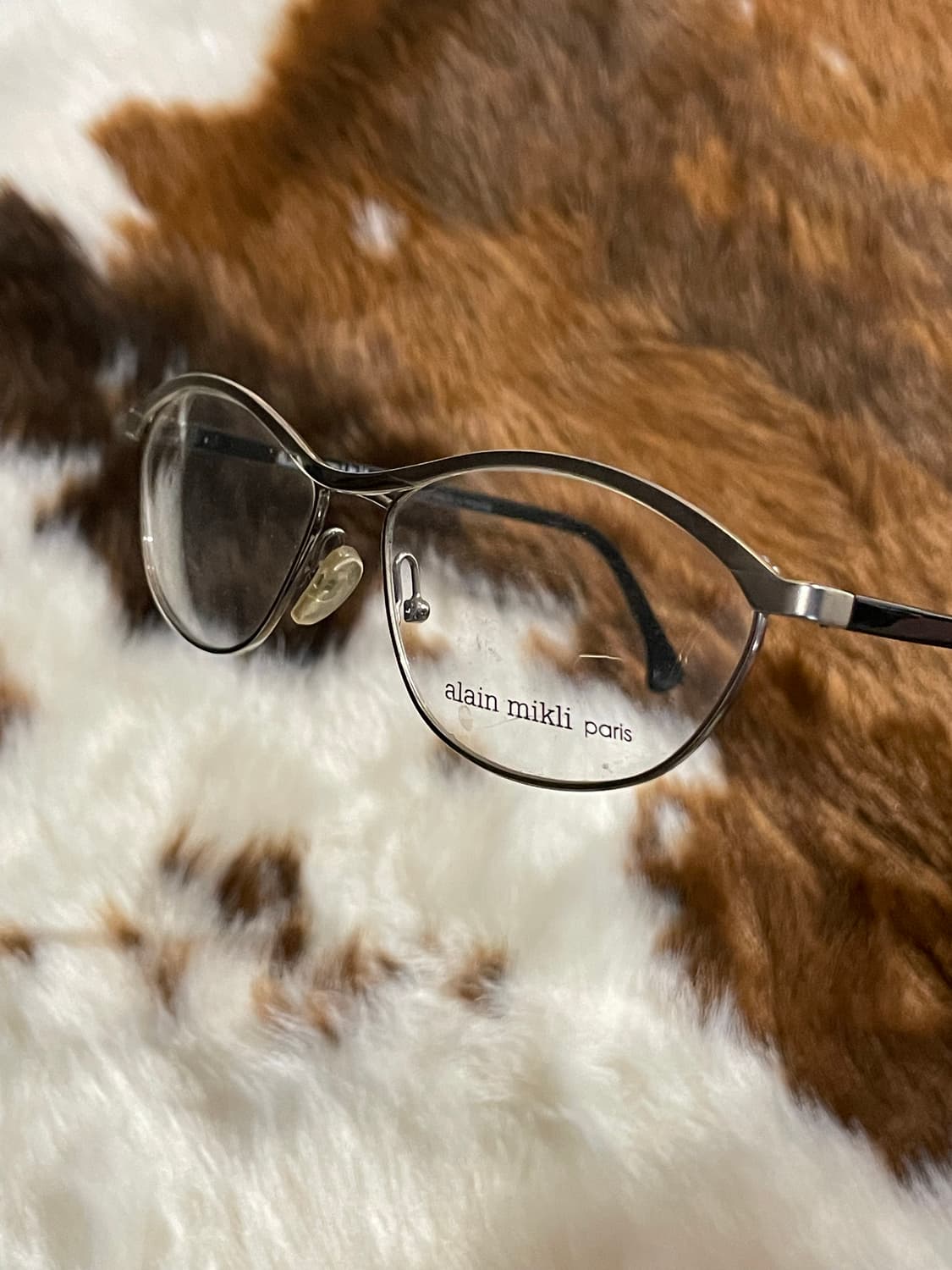 alain mikli 실버 프레임 안경 상품이미지5