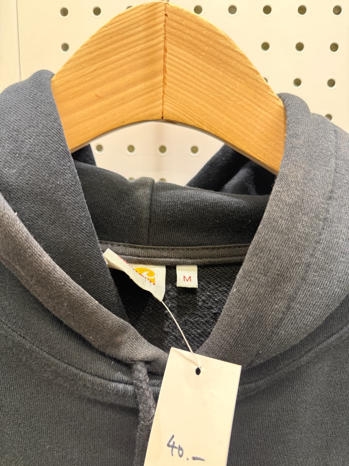 칼하트 빅로고 블랙 후드티 U259 상품이미지5