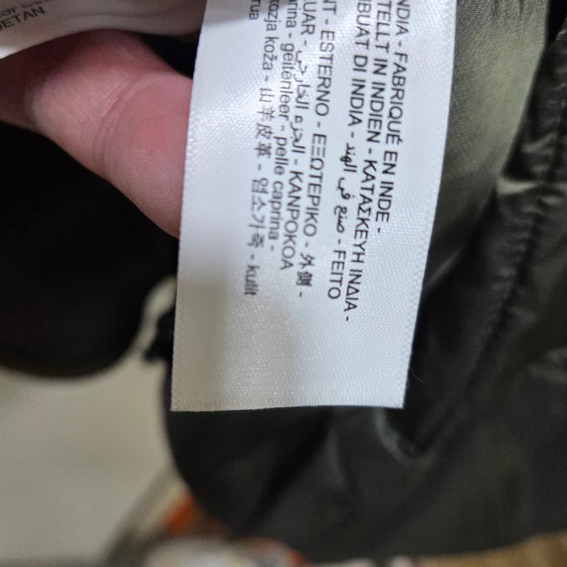 마시모두띠 스웨이드 가죽 후드 패딩 상품이미지6